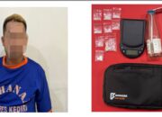 BKW Pengedar Sabu Asal Pagu Ditangkap Buser Satresnarkoba Polres Kediri