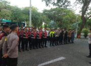 Polresta Banyuwangi Kerahkan Puluhan Personel Amankan Debat Perdana Pilkada 2024