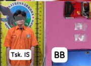 Polres Nganjuk Tangkap Pria Kediri Pengedar Sabu, Kapolres: Kami Komitmen Tindak Tegas Pelaku Narkoba