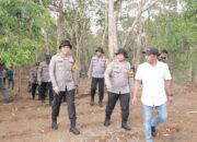 Dukung Asta Cita Polres Lamongan Manfaatkan Lahan Tidur di Desa Wanar untuk Ketahanan Pangan Nasional