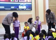 Polisi Sahabat Anak, Polres Kediri Terima Kunjungan TK PKK Sidomulyo Purwoasri