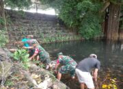 Babinsa Desa Duren Dan Warga Gotong Royong Bersihkan Sumber Air