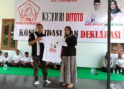 Ikatan Pemuda Kediri Deklarasi Dukung Pasangan Dhito dan Dewi dalam Pilkada Kediri