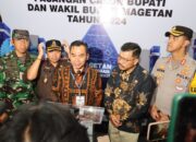 Polres Magetan Terjunkan Ratusan Personel Gabungan Amankan Debat Publik Terakhir Pilkada 2024