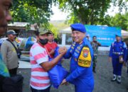 Jaga Ketahanan Pangan,Ditpolairud Polda Jatim Rehab Terumbu Karang di HUT Polairud ke -74