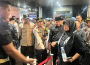 Polres Mojokerto Libatkan Personel Gabungan,Debat Pamungkas Pilkada 2024 Berjalan Aman