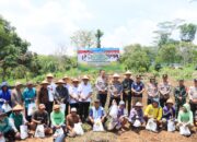 Polres Kediri Kota Ikuti Launching Gugus Tugas Polri Mendukung Ketahanan Pangan