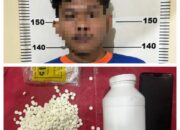 Pemuda Asal Kecamatan Kepung Kabupaten Kediri Ditangkap Tim Buser Satresnarkoba Polres Kediri.