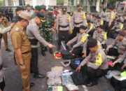 Ratusan Personel Polres Pasuruan Disiagakan di 17 Kecamatan Amankan 1.726 TPS Pilkada 2024