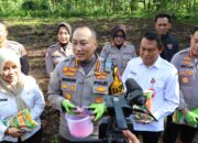 Polresta Malang Kota Tanam Jagung Varietas Unggul, Komitmen Dukung Program Food Estate Untuk Swasembada Pangan