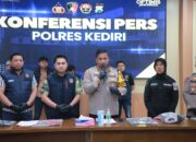 Kurang dari 1X24 jam Polres Kediri berhasil Amakan Pelaku Pembunuhan