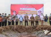 Pj. Bupati Lumajang Apresiasi Polisi yang Berhasil Berhasil Ungkap Lahan Ganja Terbesar di Pulau Jawa