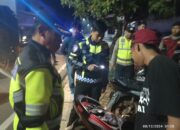 Minggu Dini Hari, Polres Kediri Kota Gelar Patroli Cipta Kondisi Skala Besar