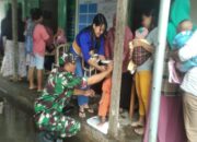 Peran Aktif Babinsa Kelurahan Jegu Dalam Pencegahan Stunting Bersama Bidan Dan Kader Posyandu