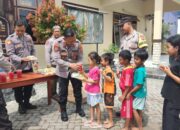 Polres Kediri Kota Berbagi Makanan Bergizi dan Jus Buah Gratis