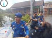 Ditpolairud Polda Jatim Terjunkan Personel Bantu Evakuasi Korban Banjir