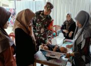 Cegah Stunting, Babinsa Desa Kalitengah Aktif Dampingi Posyandu
