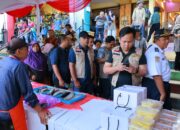 Jelang Nataru Satgas Pangan Polres Malang dan Forkopimda Sidak Pasar Pantau Stabilitas Harga Pangan
