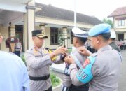 Apel Gelar Pasukan Operasi Keselamatan Semeru 2025 Polres Kediri Kota, Tekankan Tertib Berlalu Lintas Minimalisir Angka Kecelakaan