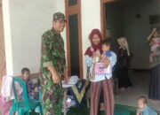 Peran Aktif Babinsa Desa Slemanan Dampingi Posyandu, Wujudkan Generasi Sehat Tanpa Stunting