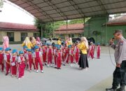 Polres Kediri Sambut Kunjungan Edukatif TK Dharma Wanita Kepung VI