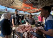 Satgas Pangan Polres Mojokerto Kota Sidak Pasar Stok Bapokting Jelang Ramadhan Stabil