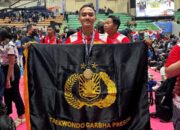 Anggota Polres Probolinggo Kota Raih Juara Satu Kasal Cup International Open Taekwondo Championship 2025