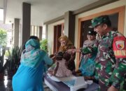 Sinergi Babinsa, Bhabinkamtibmas Dan Bidan Desa Wonorejo, Proaktif Cegah Stunting Lewat Pendampingan Posyandu