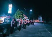 Polres Nganjuk Gelar Patroli SREG, Antisipasi Balap Liar dan Kejahatan Jalanan