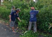 Motivasi Warga Bersama Babinsa Bumiayu Jaga Lingkungan Sehat Dan Asri