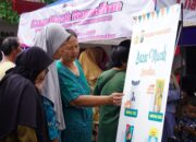 Polres Ponorogo dan Bhayangkari Gelar Bazar Murah Ramadhan, Warga Sumringah