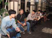 Warga Antusias Ikut Sahur Gratis Bareng di Polres Kediri Kota