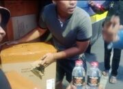 Polisi Berhasil Gagalkan Penyelundupan Ribuan Botol Miras Ilegal di Banyuwangi