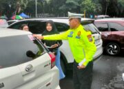 Polres Bondowoso Gencar Sosialisasikan Hotline 110 untuk Pemudik Lebaran 2025