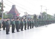 Pimpin Upacara Bendera 17-an Bulan Maret 2025 Dandim 0808/Blitar Bacakan Amanat Pangdam V/ Brawijaya