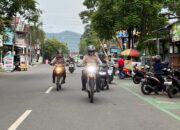 Kapolres Kediri Kota Pimpin Patroli, Pastikan Keamanan Jelang Berbuka Puasa