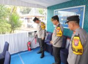 Ops Ketupat Semeru 2025, Kapolres Kediri Cek Kesiapan Pospam dan Posyan Jelang Lebaran