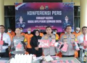 Polres Nganjuk Berhasil Ungkap Ratusan Kasus Selama Operasi Pekat Semeru 2025