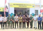 Kapolres Kediri Kota Bersama Forkopimda Kota Kediri Cek Pos Pam, Pastikan Patugas Siap Melayani Pemudik