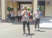 Disiplin dan Kesiapan Personel Ditekankan dalam Apel Siang di Mako Polres