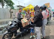 Satlantas Polres Kediri Kota Tuai Pujian Usai Bantu Pemudik Kehabisan Bensin