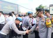 Kapolres Kediri Kota Gelar Halal Bihalal Bersama Personel dan Polsek Jajaran Dalam Suasana Idul Fitri 1446 H/2025 M