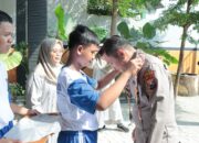 Silaturahmi Kamtibmas, Kapolres Nganjuk Sambangi SLB Dharma Bakti Patianrowo