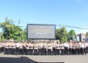 Kapolres Kediri Kota Pimpin Sertijab Kabag Ops