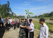 Sinergitas TNI- Polri Dan Pemkab Blitar Hijaukan Lingkungan, Bangun Masa Depan