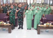 Dandim 0808 Sambut Kunjungan Kerja Danrem 081/DSJ Ke Kodim Blitar