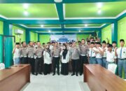 Satlantas Polres Blitar Kota Gelar “Coaching Clinic Road Safety” di Ponpes Nurul Ulum.