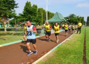 Uji Kemampuan Fisik Prajurit Kodim 0808/Blitar Melalui Samapta Periodik