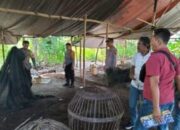Polsek Bagor Bongkar Arena Sabung Ayam di Sugihwaras, Warga Diminta Tak Biarkan Perjudian Berkembang