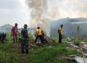 Kerja Bhakti Muspika dan Warga Warnai Bulan Gotong Royong di Pare